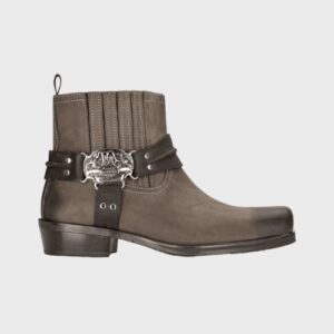 Men's Leather Ankle Cowboy Boots