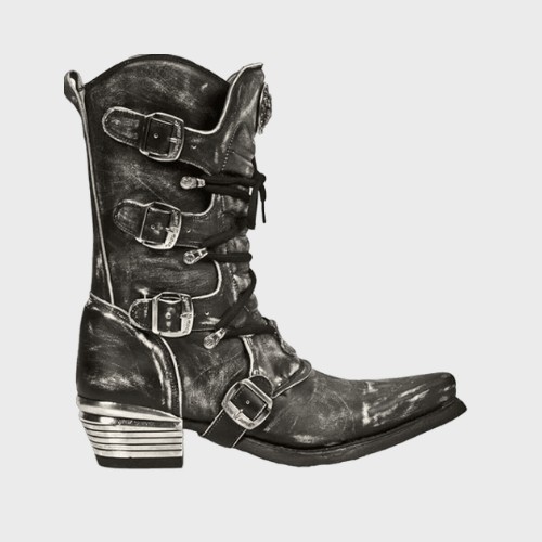 New Rock Men's Cowboy Boots