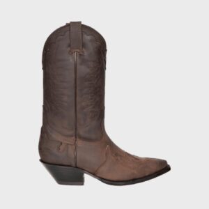 House of Luggage Men's Real Leather Cowboy Boots