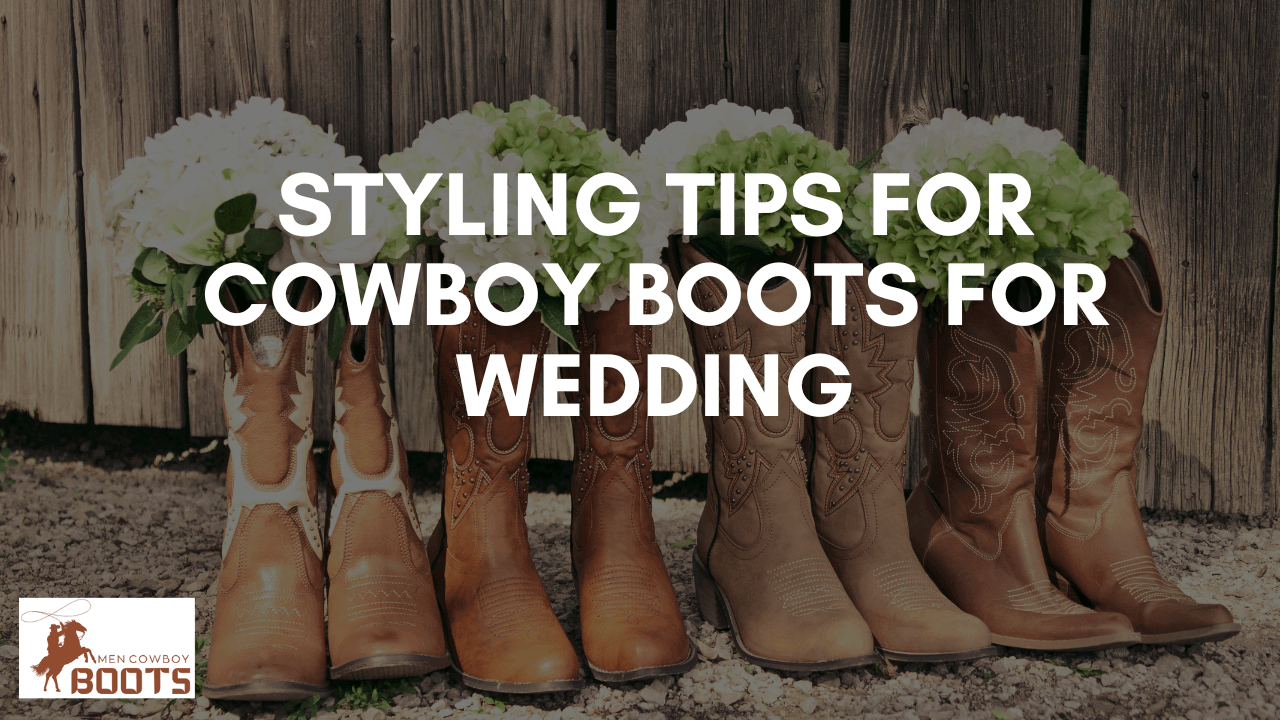 Styling Tips for Cowboy Boots for Wedding